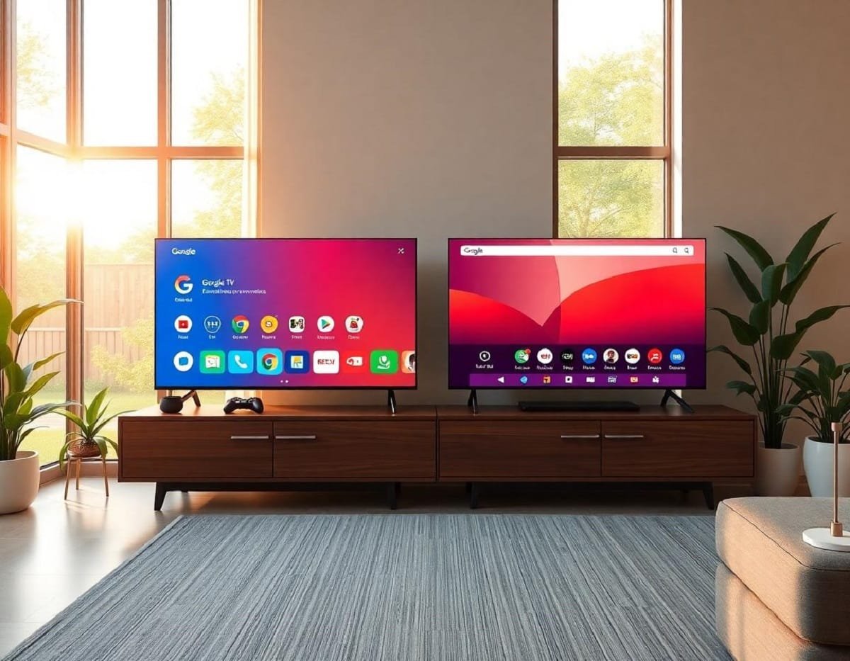 google tv vs android tv 2025