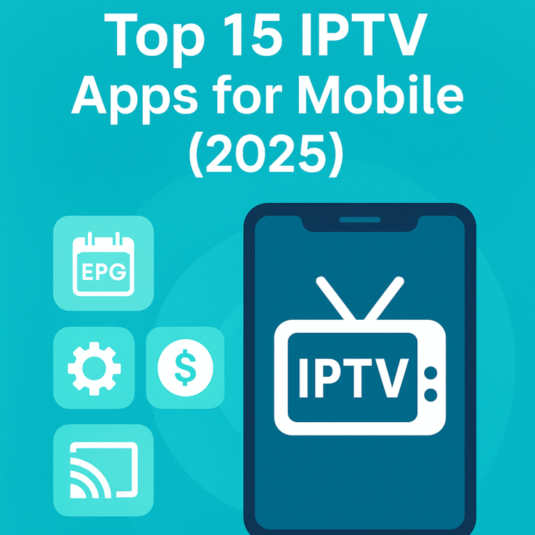 Top 15 IPTV Apps for Android & iOS (2025 Update)