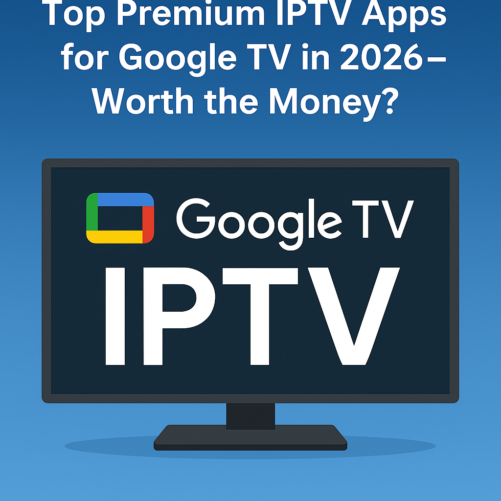 Top Premium IPTV Apps for Google TV in 2026 – Worth the Money