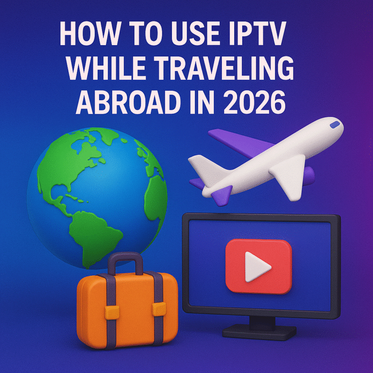 How to Use IPTV While Traveling Abroad in 2026
