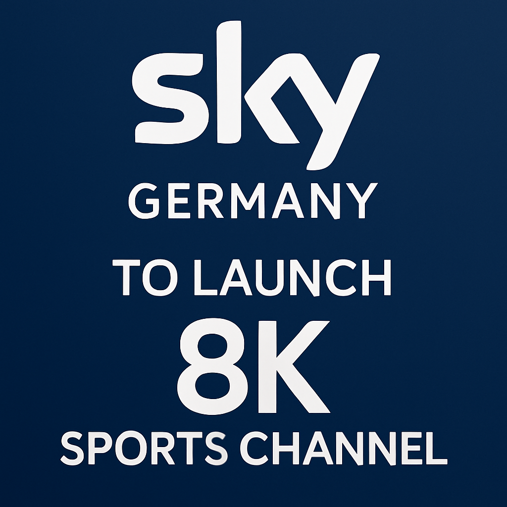 Sky Germany to Launch 8K Sports Channel