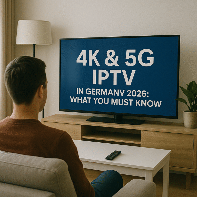 4K & 5G IPTV in Germany 2026 What You Must Know