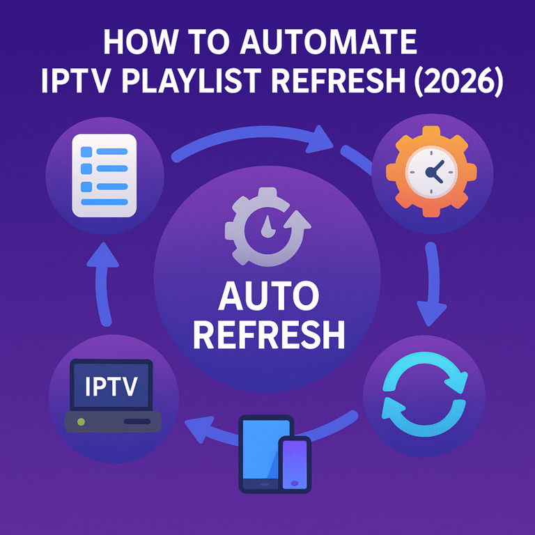 How to Automate IPTV Playlist Refresh (2026)