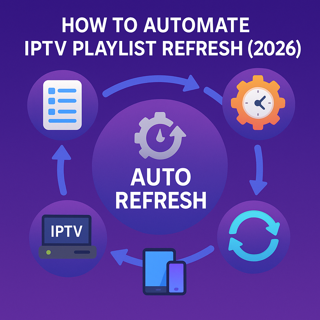 How to Automate IPTV Playlist Refresh (2026)