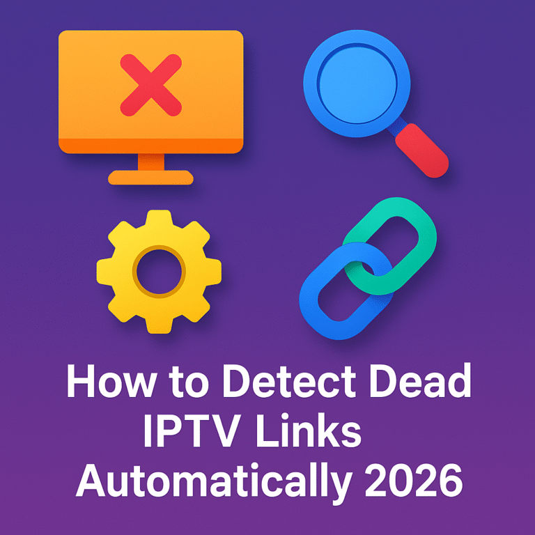 How to Detect Dead IPTV Links Automatically 2026