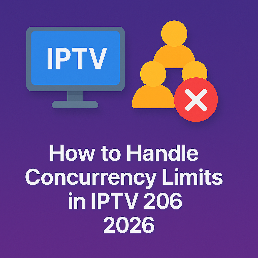 How to Handle Concurrency Limits in IPTV 2026