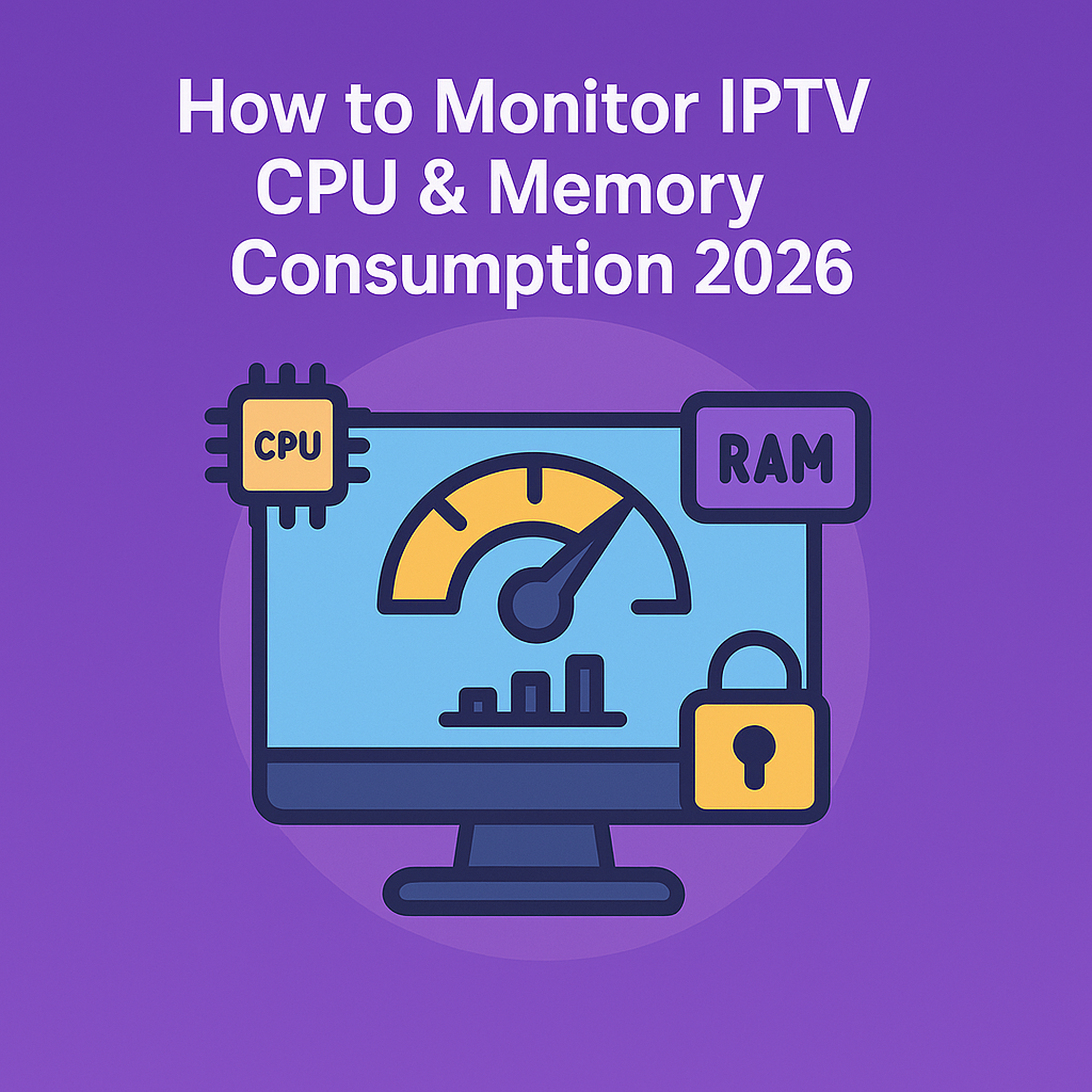 How to Monitor IPTV CPU & Memory Consumption 2026