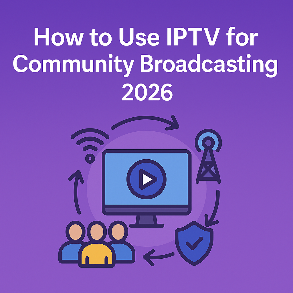 How to Use IPTV for Community Broadcasting 2026
