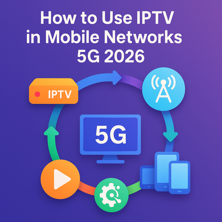 How to Use IPTV in Mobile Networks 5G 2026