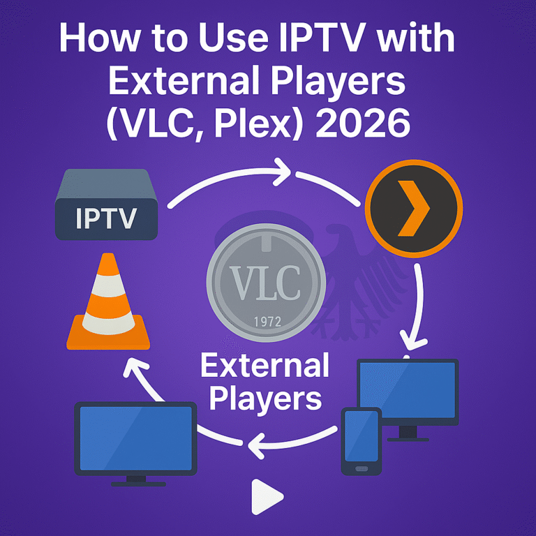How to Use IPTV with External Players (VLC, Plex) 2026