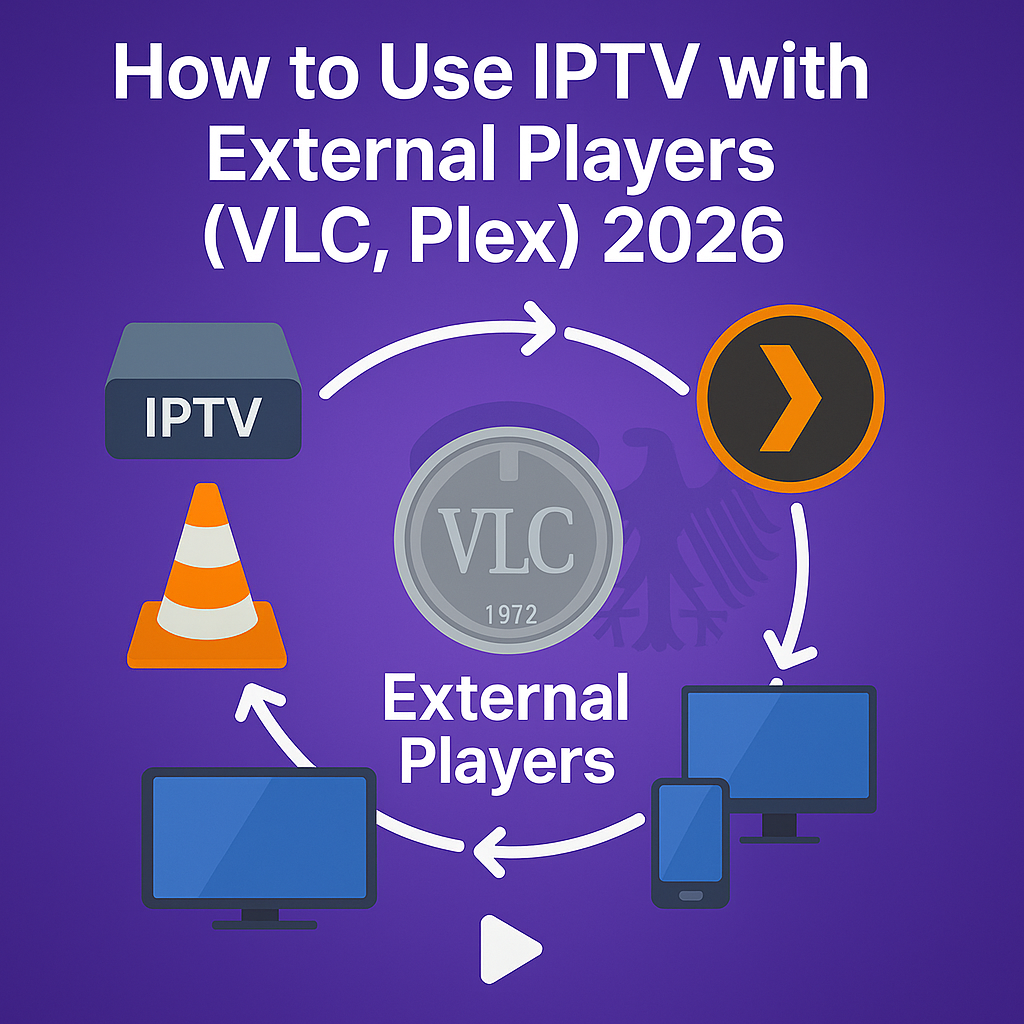 How to Use IPTV with External Players (VLC, Plex) 2026