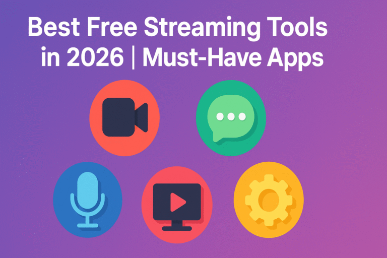 Best Free Streaming Tools in 2026 Must-Have Apps