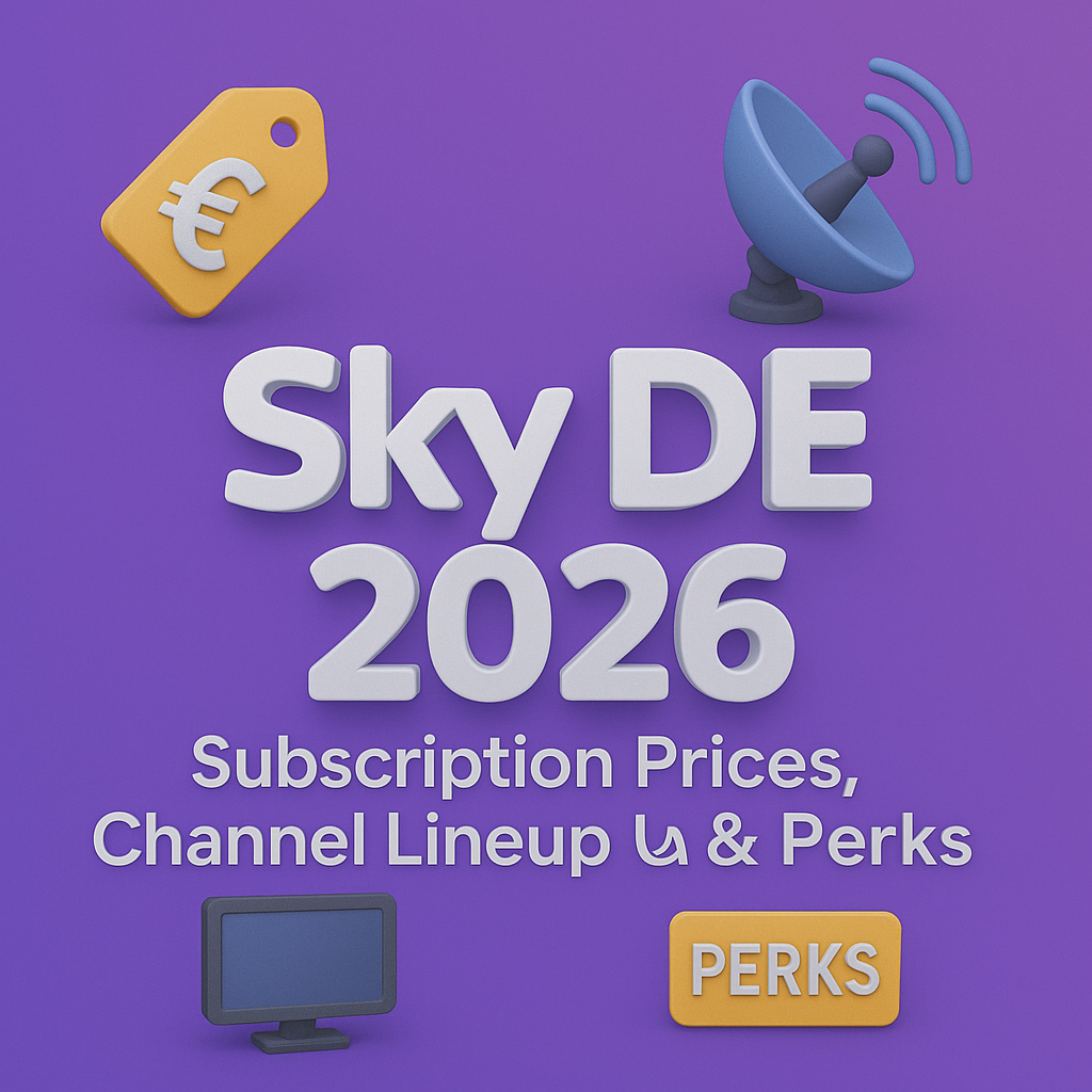 Sky DE 2026 – Subscription Prices, Channel Lineup & Perks
