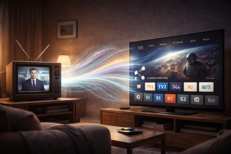 Balance between traditional and modern television in Europe