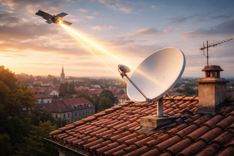 Satellite reception preferred by many European households