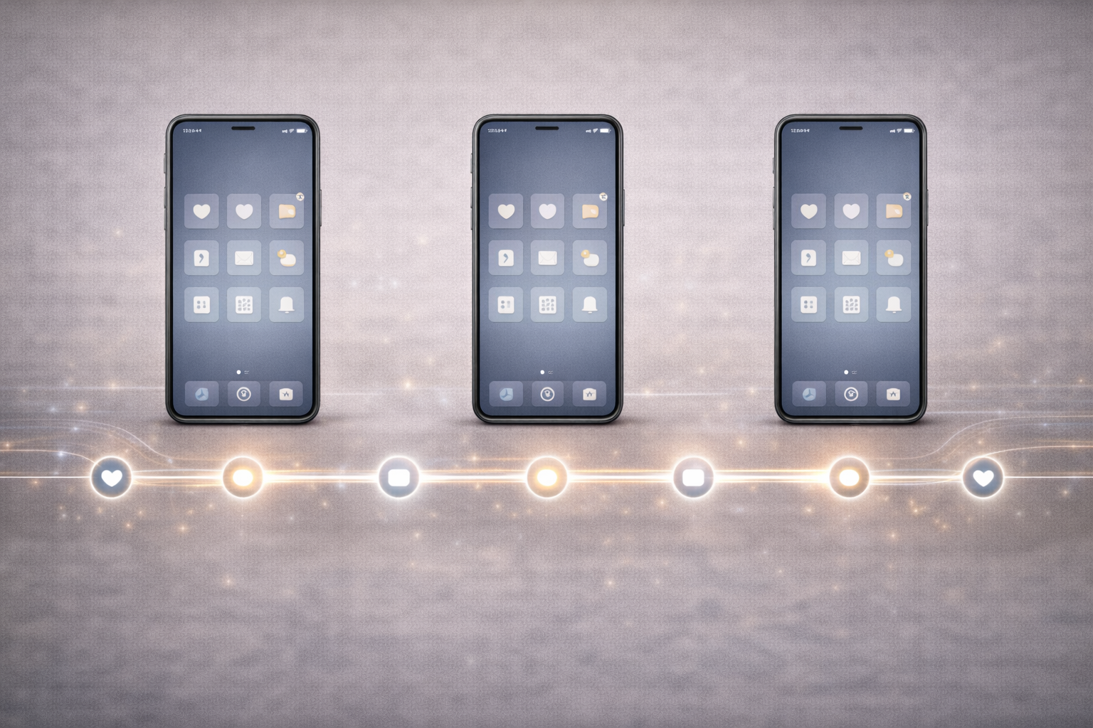 Professional illustration showing predictable and consistent system behavior